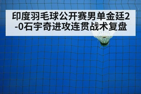 印度羽毛球公开赛男单金廷2-0石宇奇进攻连贯战术复盘